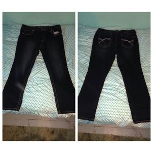 2 pairs of Rue 21 skinny jeans size 13/14