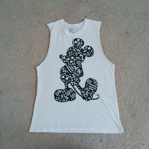 Aztec Mickey Mouse Muscle Tee