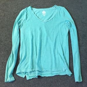 SO teal long sleeve tshirt