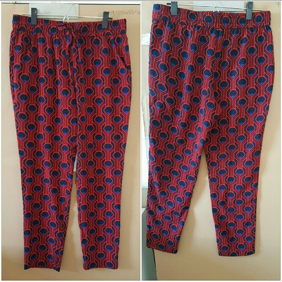 MERONA FOR TARGET PRINTED PANTS SZ M