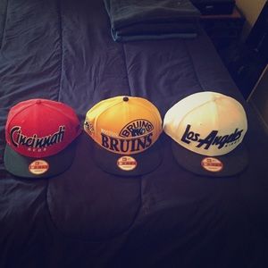 Flat bill hats