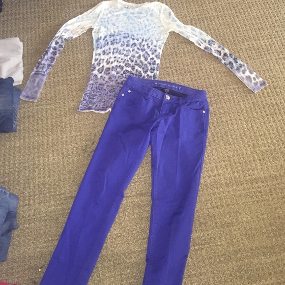 Blue celebrity pink pants - Picture 1 of 2