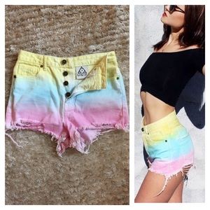 UNIF Guess What Shorts in Cotton Candy