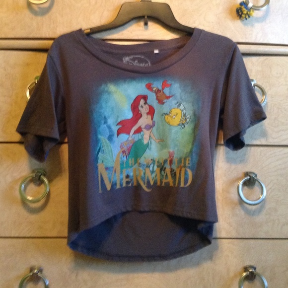 Little Mermaid Crop Top