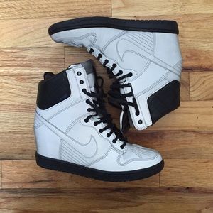 Nike Dunk Sky Hi reflective sneaker boot
