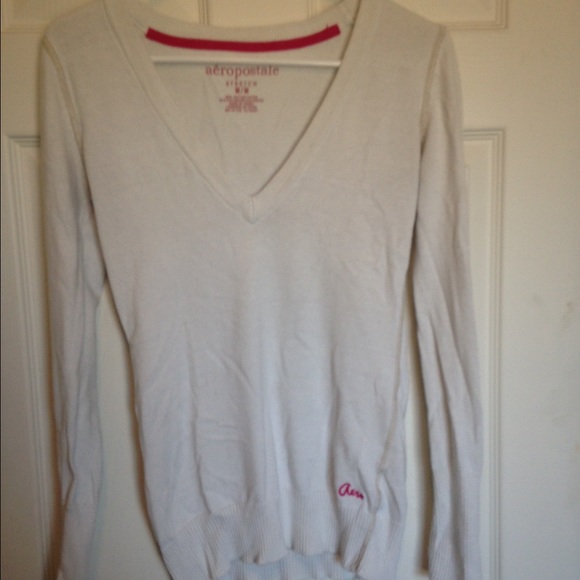 cream sweater