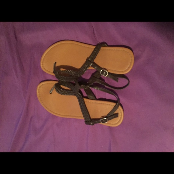 Brown sandals