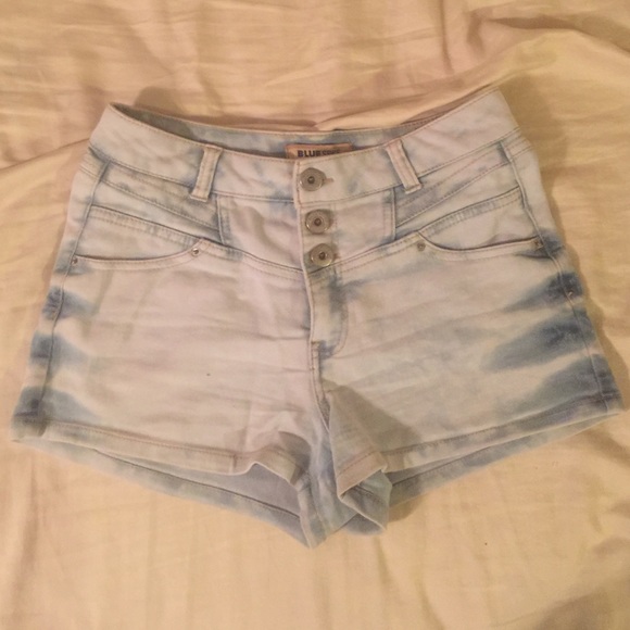 High waisted shorts