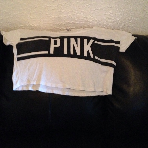 Vs pink crop  top