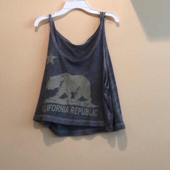 Gray  tank top
