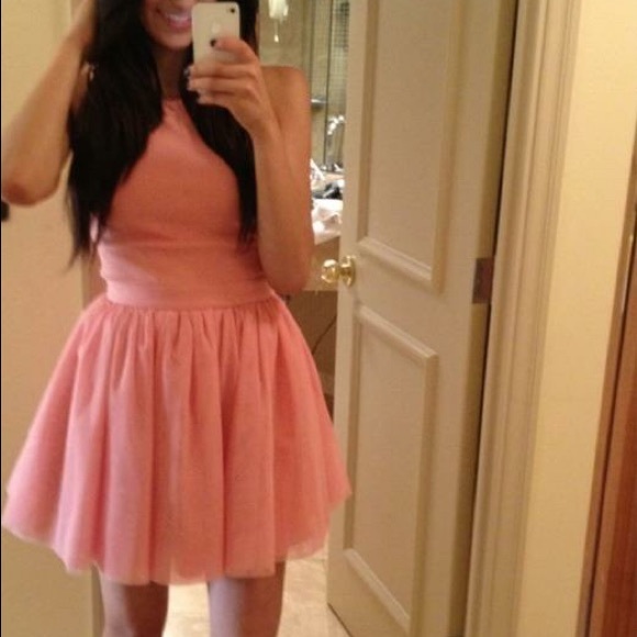 TopShop dress pink
