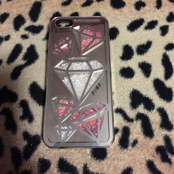 Diamond iPhone 5/5s Victoria Secret Pink case
