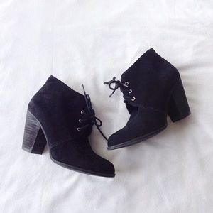 BCBGeneration suede bootie
