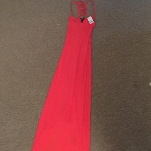 Coral Forever 21 Maxi Dress