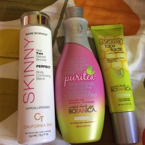 3 Tanning Lotions!