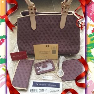 Dooney & Bourke Jacquard Satchel