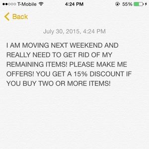 I need to get rid of this stuff!!