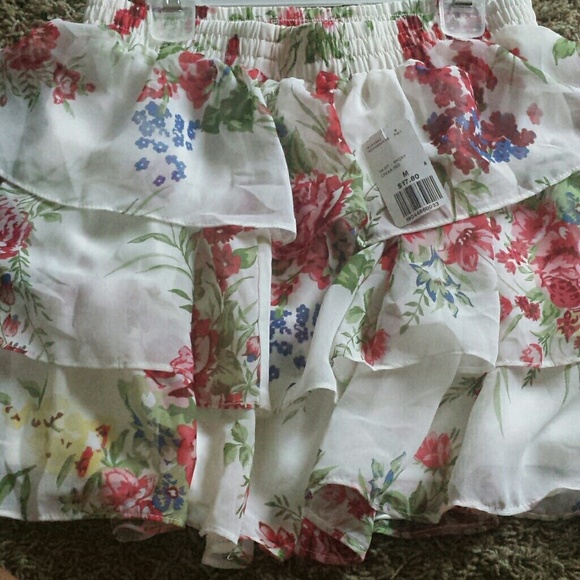Cute floral skirt