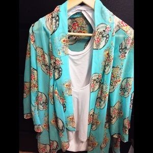 Candy Skulls Kimono