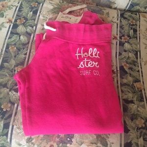 Hollister sweatpants.