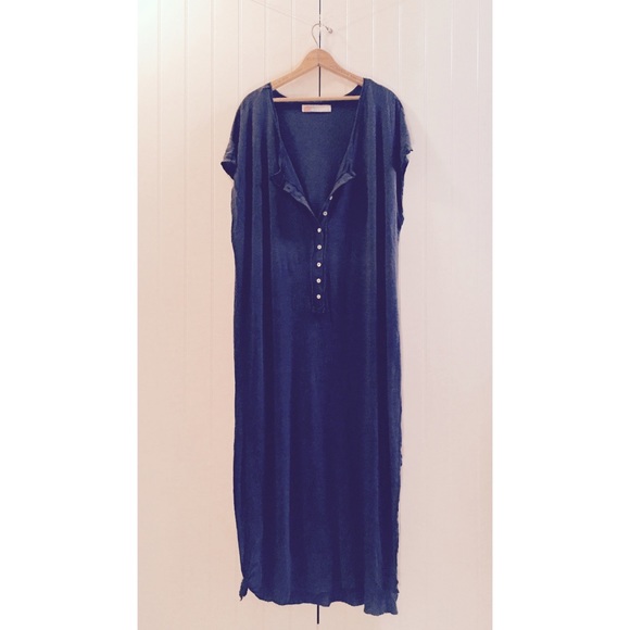 Free People Beach Charcoal Maxi
