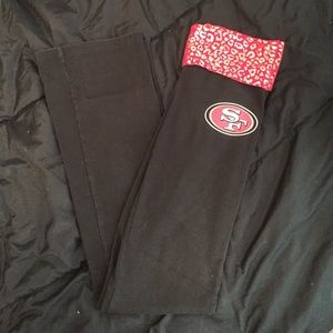 49ers yoga pants