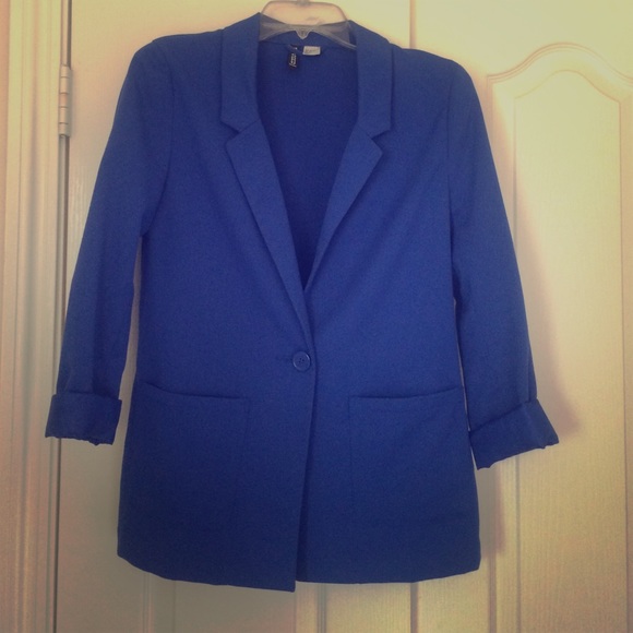 H&M Royal blue blazer