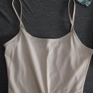 Cream colored cami