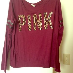 PINK long sleeved shirt