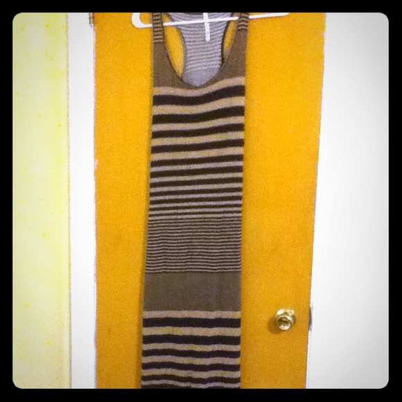 Striped maxi dress!