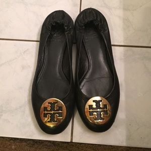 Tory Burch classic black flats