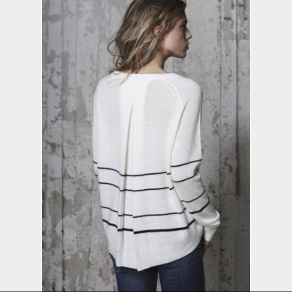 Cashmere stripped sweater