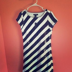 Great New Years Dress! Express B&W Cocktail dress!