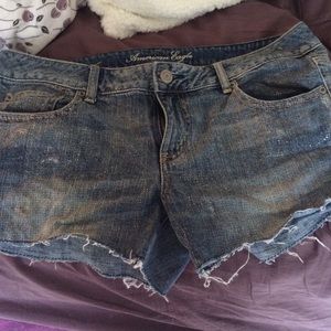 American Eagle Glitter Shorties