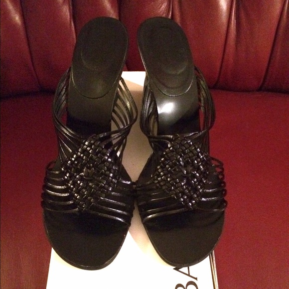 Banana Republic "ALANA" wedge, blck