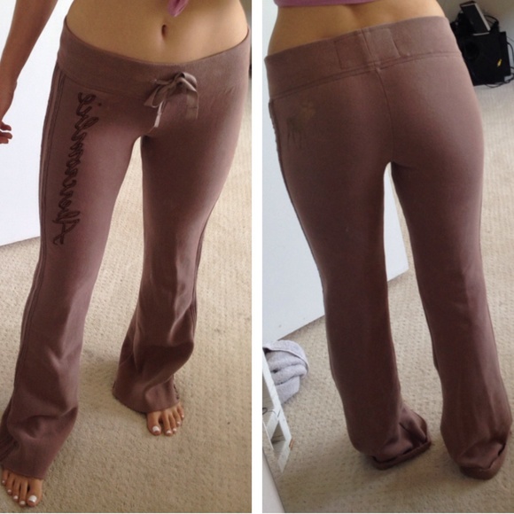 Taupe A&F sweatpants x-small Abercrombie & Fitch