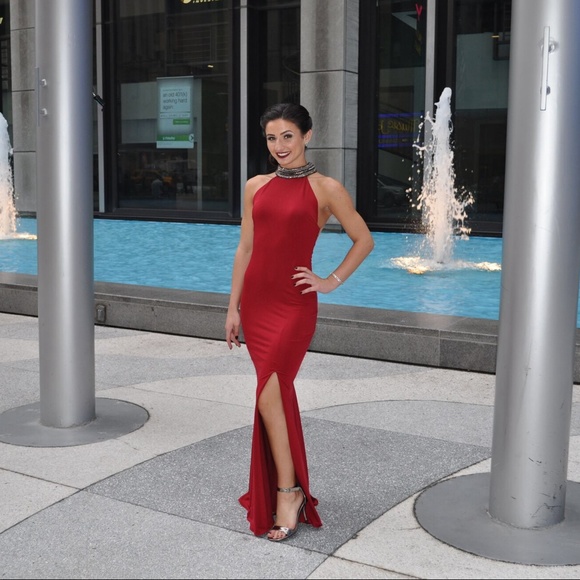 Formal gown by designer Tarik Ediz.