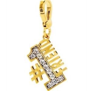 NWT Juicy Couture #1 friend charm