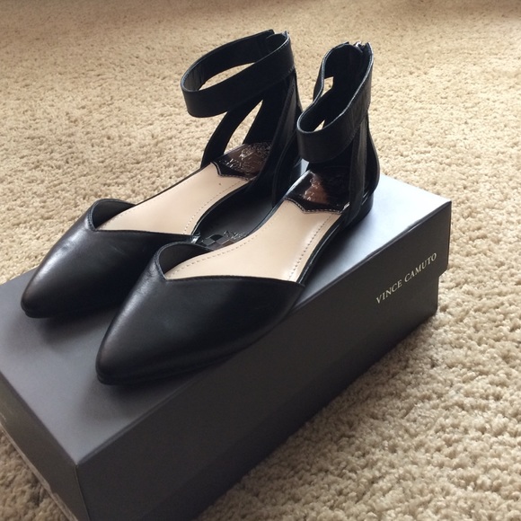 Vince Camuto Wendell Ankle Strap Flat