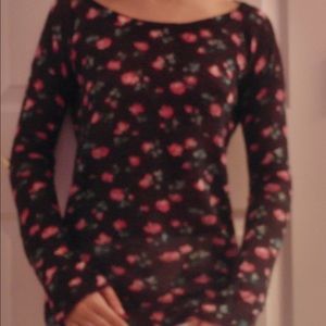 Floral sweater!
