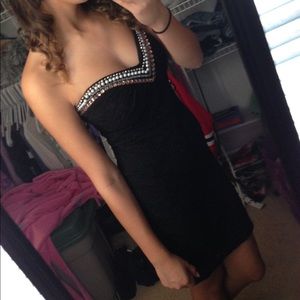 Black homecoming dress