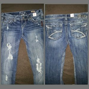 Jeans-silvers