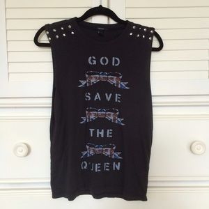 Studded Graphic Tee