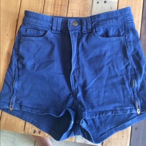 American Apparel High Waisted Shorts