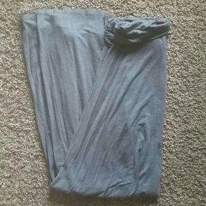 Charcoal grey maxi skirt