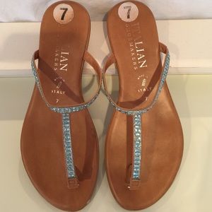 Gemstone sandals