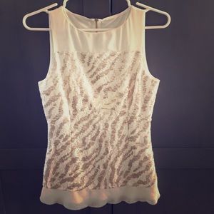White top with sequin  ( pls buy me! )