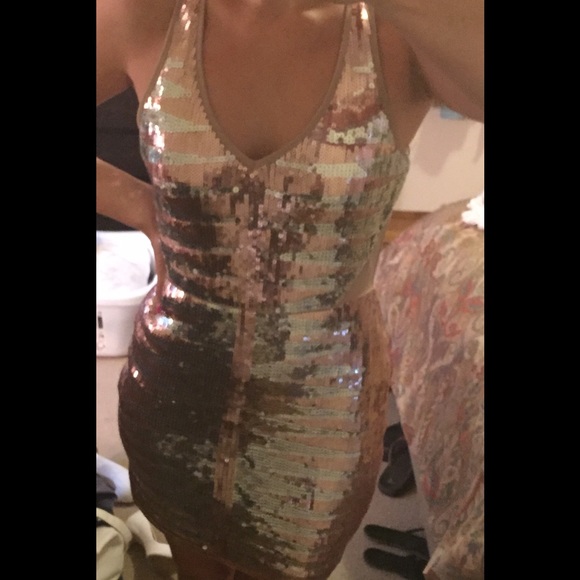 Sequin Bodycon bebe dress