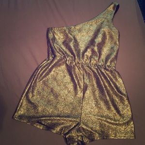 Gold Romper