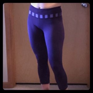 Lululemon purple workout pants
